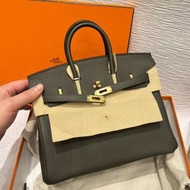 Hermes Birkin 25 灰綠色