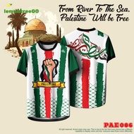 Jersey Palestine Kids Dewasa Family Budak Jersey Couple Palastine Jersi Baju Palestin Berkolar Colla