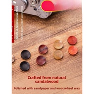 Fujifilm Camera Shutter Button Wooden Concave Surface Compatible with XPRO3 X100vi XM5 XT50 XE5 Zf P