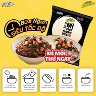 Black soy sauce noodles, black soy sauce koreno noodles 1 carton of 20 packs - DGK Home Appliances