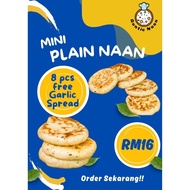 🔥Roti Auntie Naan Plain (Tanpa Cheese/ Vegetarian) Frozen Free Garlic Spread🔥 NEW PRODUCT BY AUNTIE 