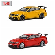 [Ready Stock] SOLIDO 1: 43 MERCEDES-Benz MERCEDES C63 AMG BLACK SERIES Alloy Car Model