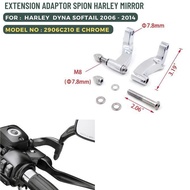 Mirror Relationship Extension Adapter Kit Dyna Softail 06-14 2906C210-E Special Price