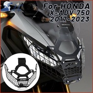 For Honda XADV 750 Headlight Protector Cover Grill X ADV Part 2017-2023 Motorcycle Accessories Stainless Steel