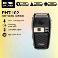 HYUNDAI PHT-102 Electric Foil Shaver Hair Trimmers Clippers Cukur Bersih & Licin dengan Teknologi Fo