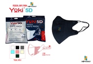 Thùng 300 Cái Khẩu Trang Yoki 5D Mask Thiết Kế Siêu Dễ Chịu 4 Lớp Kháng Khuẩn