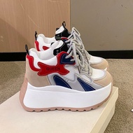 增高鞋elevator shoes内增高10cm厚底老爹鞋女款2025夏季新款小个子松糕百搭透气阿甘鞋新款25.5.25