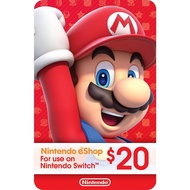 Nintendo eShop US Gift Card Code