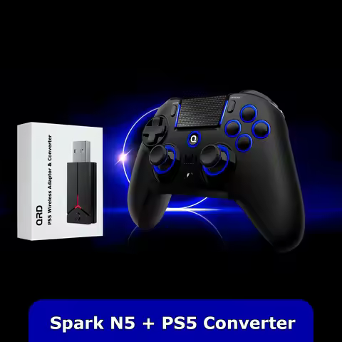 Spark N5 With PS5 Converter PS5 Controller PS4 Control Wireless Bluetooth Gamepad for Android/IOS/ P