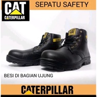 Men's Caterpillar Shoes Steel Toe Safety Boots Men's Fashion Bikers Touring