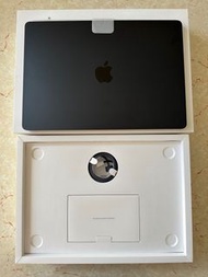 99.9% new apple macbook air 15 m2 16gb ram 1tb ssd 午夜暗色(電池最大容量100%)