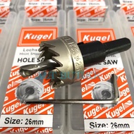MATA KUGEL HOLE SAW HSS IRON 26 mm - HSS IRON DRILL BIT Original 