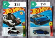 Hot wheels Hotwheels Pagani Zonda Cinque, Ferrari SF90