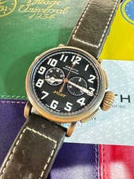 🌈🌈新返貨啦🌈🌈💳連出世卡💳🩶🩶Zenith Pilot Type 20 29.2430.4069🩶🩶💚💛🤎🤎青銅款式🤎🤎💚💛❤️自動機芯❤️45mm 狀態一流 連原裝針扣👍🏻👍🏻BW2098（旺角洗