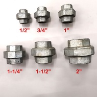 1/2" - 2" GI UNION / GALVANISED IRON UNION PIPE / GI FITTING / GI COUPLING