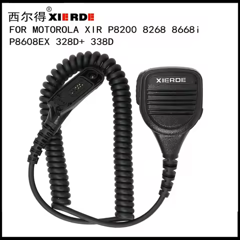 Handheld Microphone Shoulder Speaker Mic For Motorola XiR P8200 P8268 P8668i GP338D APX900 APX6000 D
