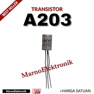 TRANSISTOR TR A203 A 203 A-203 ROUND ORIGINAL ORIGINAL