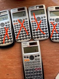 Casio fx-50FH II 計算機Dse 三部有program (得返一部1代)