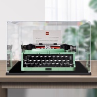 Acrylic Display Case for LEGO 21327 Vintage Typewriter Dustproof Showcase Collectible Model Box