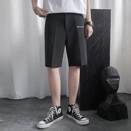 Golf Summer Casual Suit Shorts for Men's Outwear Loose Suit Pants Thin Korean Fashion Versatile Ice