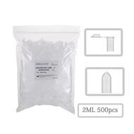 [500pcs]2ml Centrifuge Tube Tabung Penyimpanan Pcr Tube Eppendorf Tube Autoclavable Sentrifuse Tube