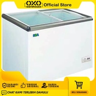 CHEST FREEZER SLIDING FLAT GLASS RSA (BY GEA) XS 200/ XS200 KAPASITAS 171 L