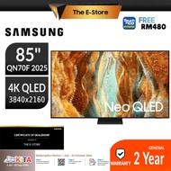 [Delivery By Seller] Samsung 75/85" QN85D QN70F Neo QLED 4K Smart AI TV | QA75QN85DBKXXM QA75QN85CAK