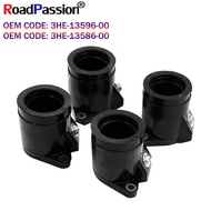 Road Passion Motorcycle Motobike Accessories Carburetor Interface For YAMAHA FZR600 FZR 600 Genesis 