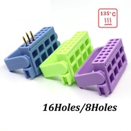 Autoclavable Plastic Holder for Dental Rotary K H R files Measuring Instrument File Drill 16Holder 8