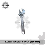 ATS 6" Adjustable Wrench / 6 Inch Wrench / 6 Inch (150 MM)