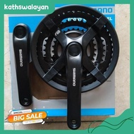 GIR/CRANKSET/CRANK SET SHIMANO FC-TY501 MTB 3 SUSUN/SPEED 48T-38T-28T GUARANTEED BEST