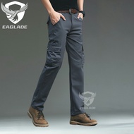 Eaglade กางเกงสินค้าที่มีกลยุทธ์สำหรับผู้ชายสีฟ้า1699 B02