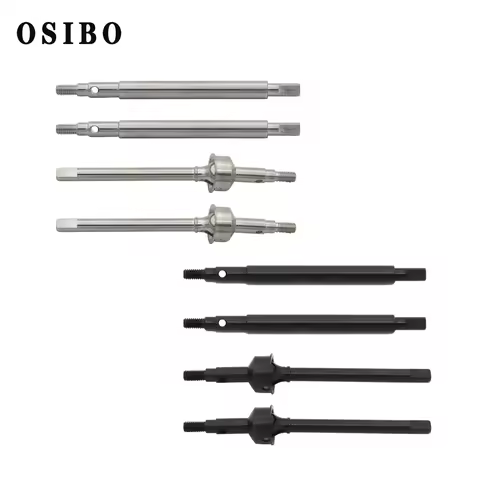 TRX4M Metal Front Rear Drive Shaft CVD Driveshaft for TRX-4M 1/18 RC Crawler Car Upgrade Parts