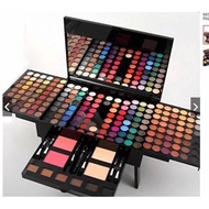 miss rose 190 colour makeup set with multi colour eyeshadow pelette eyebrow brushes pencel all in1  