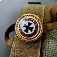 Ghim cài áo quân đội Đức Đế quốc Đức Thập tự sắt tráng men thời Thế chiến thứ II