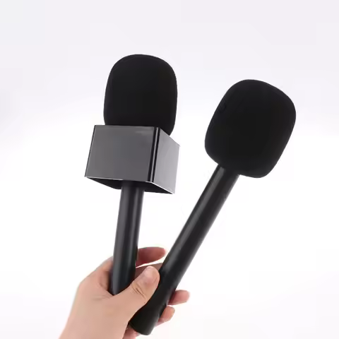Wireless Handheld Interview Microphone Adapter With Windshield Foam For Rode Wireless GO II For Mic 
