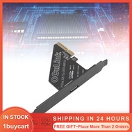 1buycart PCIe 4.0 x4 to Oculink SFF 8612 Adapter  8611 External Graphics Card with Bracket Host for 