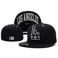 High selling hats Top 2022 New Era MLB LA Dodgers Los Angeles Men Women 59FIFTY Close Full Fitted Cap Hip Hop Hat Topi 3 หมวกเบสบอล Hip Hop คุณภาพสูง หมวกแบนริม MLB หมวกเบสบอลแบนปีก หมวกแก๊ป LA