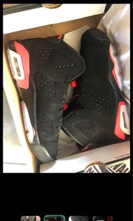 air jordan6黑紅大魔王第六代 喬丹珍藏鞋24cm