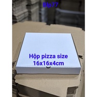 10 carton boxes for pizza size 16x16x4cm
