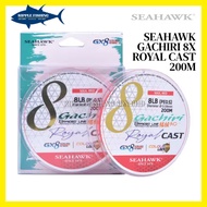 SEAHAWK Gachiri 8X Royal Cast Braided Line 200M