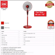 KDK Stand Fan 16" 40cm KX405 ( STAND FAN , KIPAS BERDIRI ,  风扇 ）