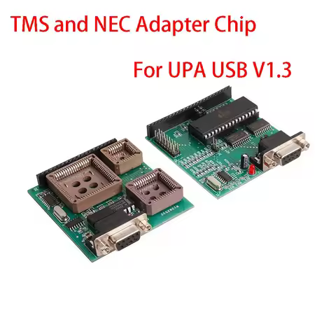 For UPA USB TMS & NEC Adapter Chip V1.3 Eeprom Board Programmer Works with USB-UPA Series Adapter EC