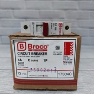Mcb Broco 4A Mcb 4 Ampere