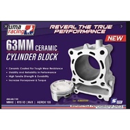 NMAX NVX R15 V3 63MM UMA RACING BLOCK WITH FORGED PISTON