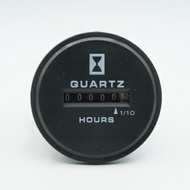 HourMeter DC 10V-80V Quartz Hour Meter 6 Digit Mechanical Timer