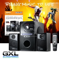 GXL GL-3300TUS Multimedia Speaker System with USB/SD/FM Tuner/Remote Control/BT