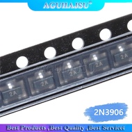 100PCS MMBT3906 2A 3906 MMBT3906LT1G 2N3906 200mA 40V SOT 23 PNP SMD Triod Transistor new and Origin