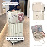 travel bag organizer toiletries bag Kapasiti besar, beg bagasi troli lebar, beg perjalanan, beg simp
