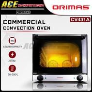 [ ORIMAS ] Convection Oven Tart Turbo Twin Fans Commercial Use Heavy Duty 4 Tray/8 Tray - CV431A